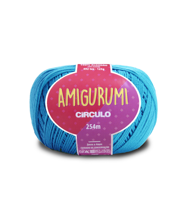 HILO AMIGURUMI CIRCULO 2194 TURQUESA