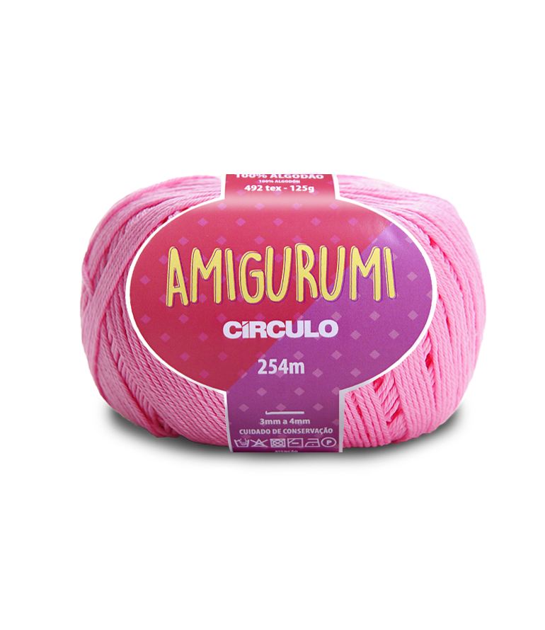 HILO AMIGURUMI CIRCULO 3131 CHICLETE