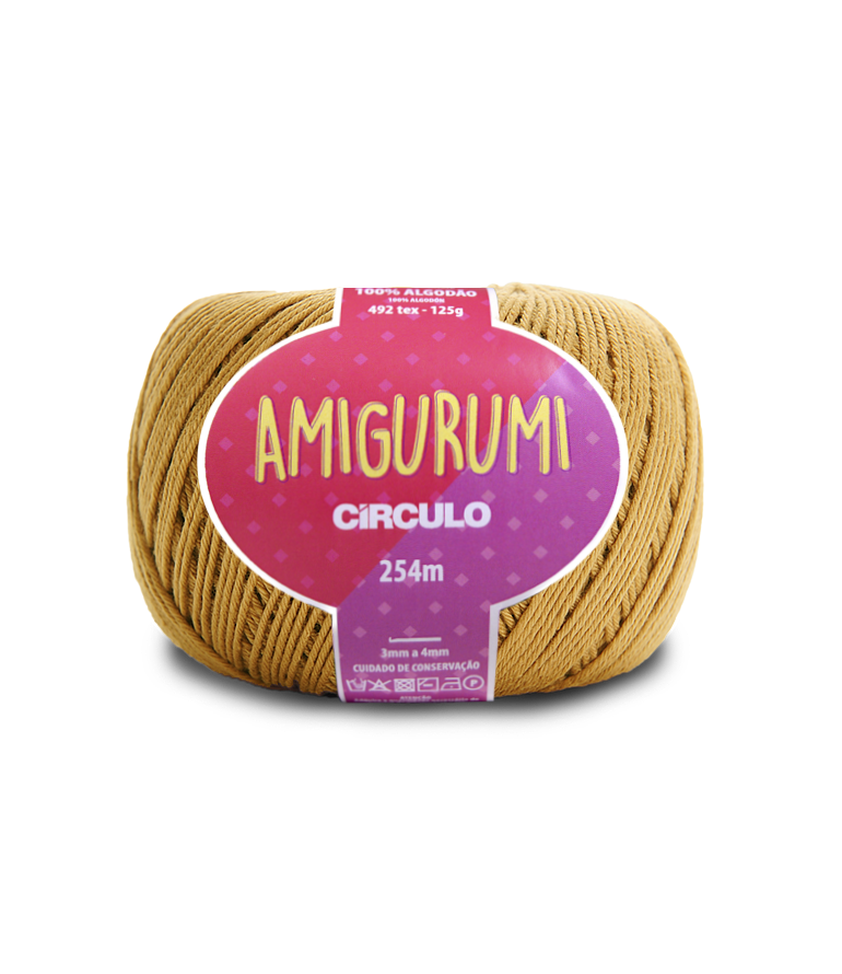 HILO AMIGURUMI CIRCULO 7030 MOSTARDA