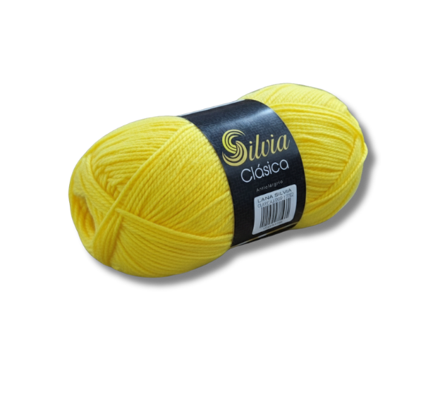 LANA SILVIA CLASICA X100G C-2702 AMARILL