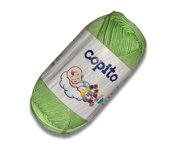 LANA COPITO VERDE MANZANA 53