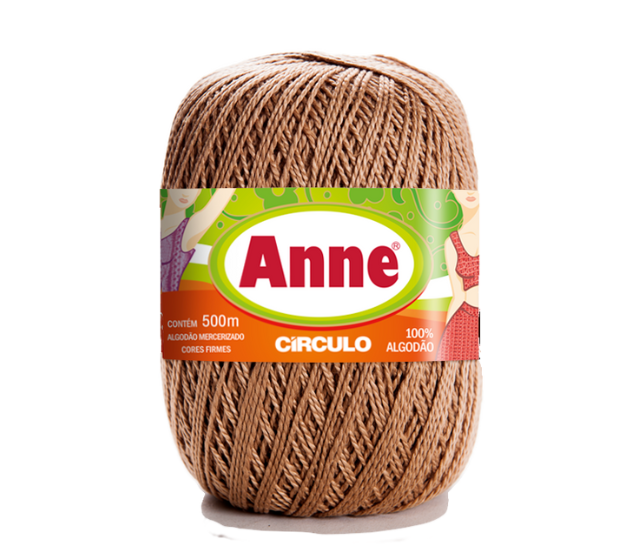 HILO ANNE CIRCULO 7625 CASTANHA