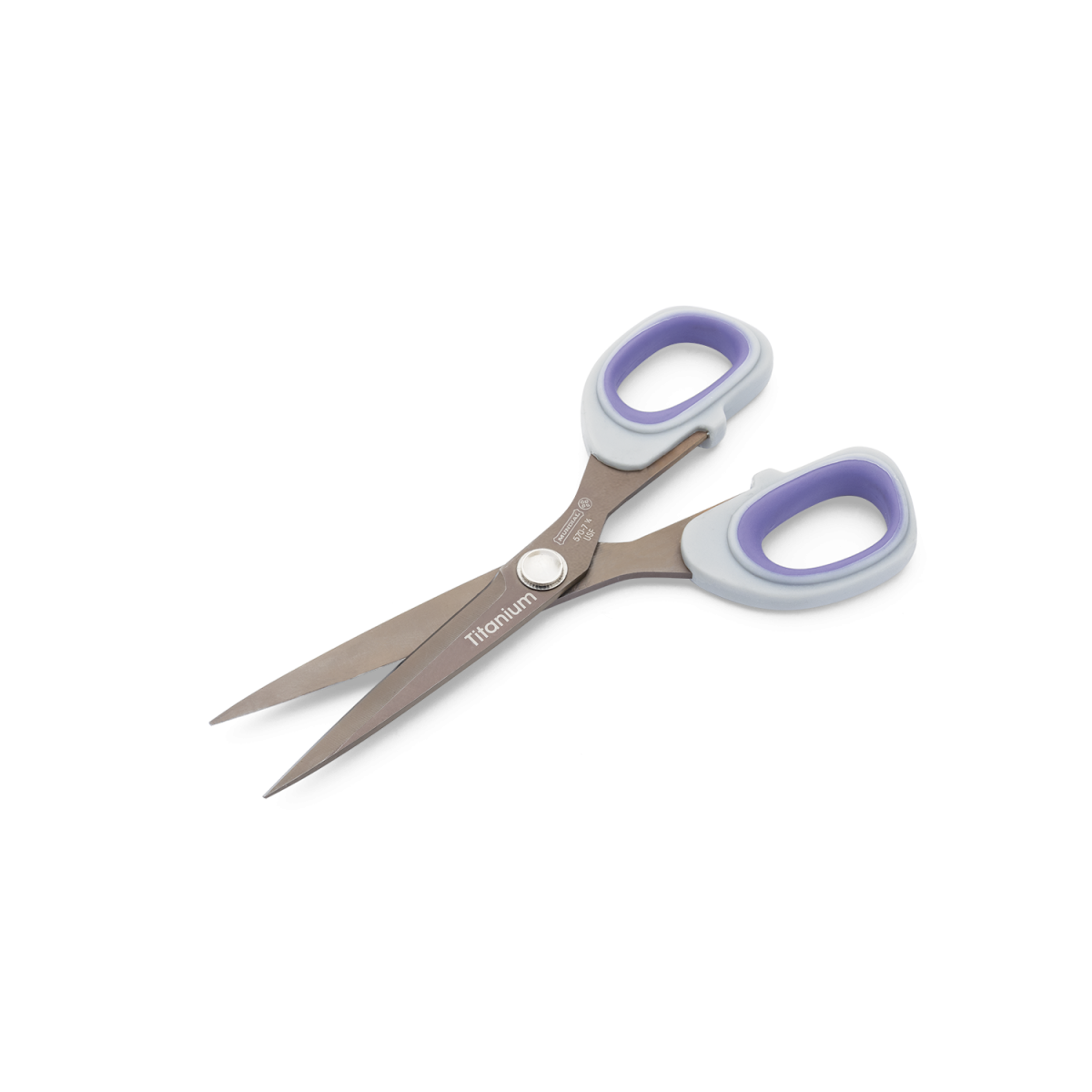Tijeras De Coser Y Bordado De 4.5 Pulgadas Con Punta Curva - Acción De Resorte, Titanio Y Acero Inoxidable