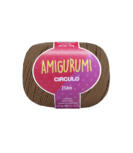 HILO AMIGURUMI CIRCULO 7713 LENHA