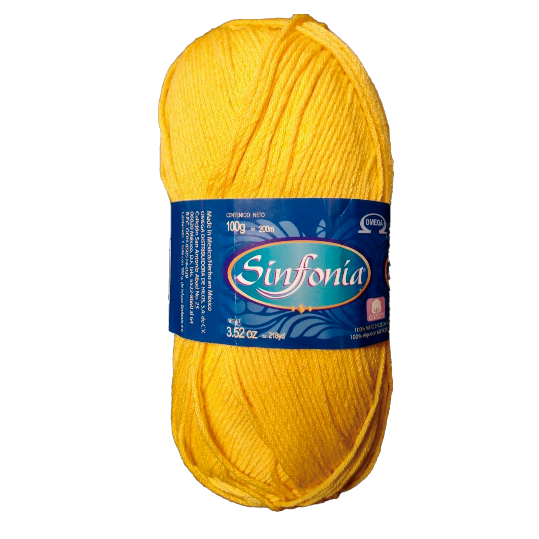 HILO SINFONIA OMEGA 830 AMARILLO VIVO