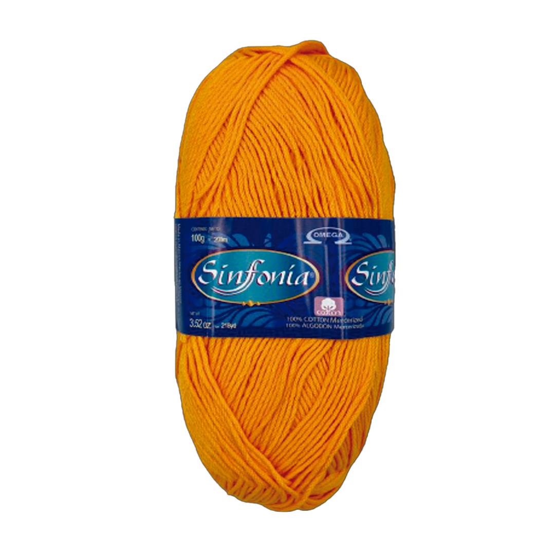 HILO SINFONIA OMEGA 834 AMARILLO INTENSO