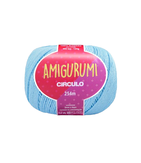 HILO AMIGURUMI CIRCULO 2012 AZUL CANDY