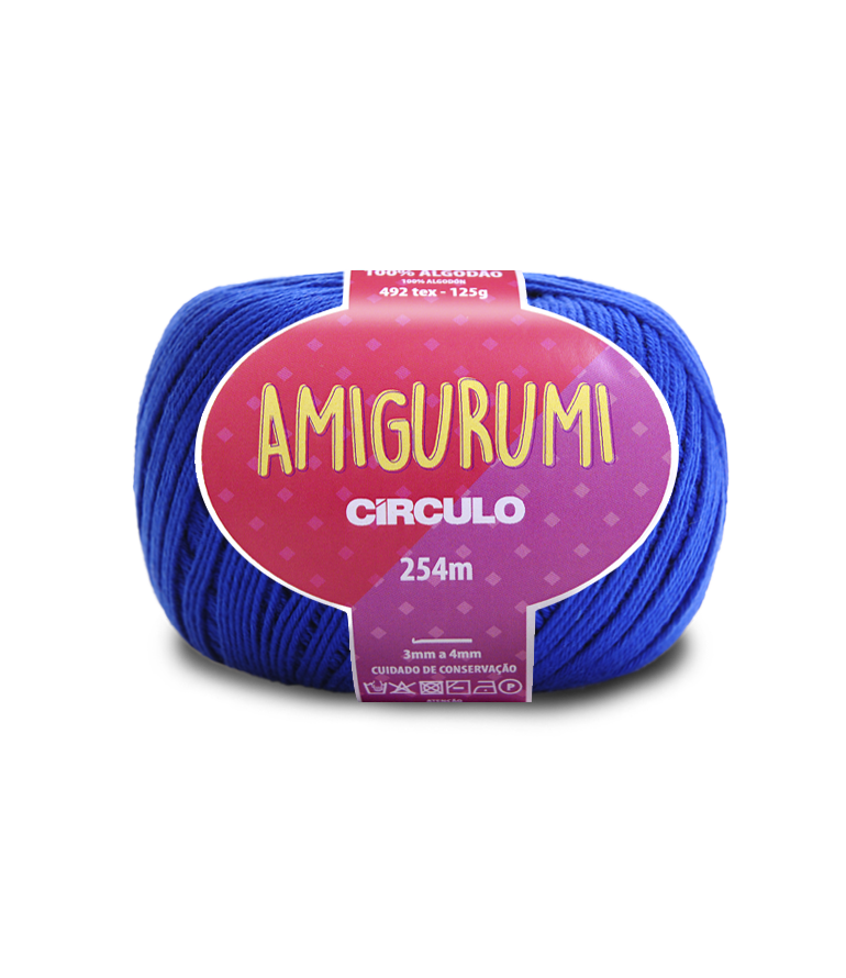 HILO AMIGURUMI CIRCULO 2829 AZUL BIC
