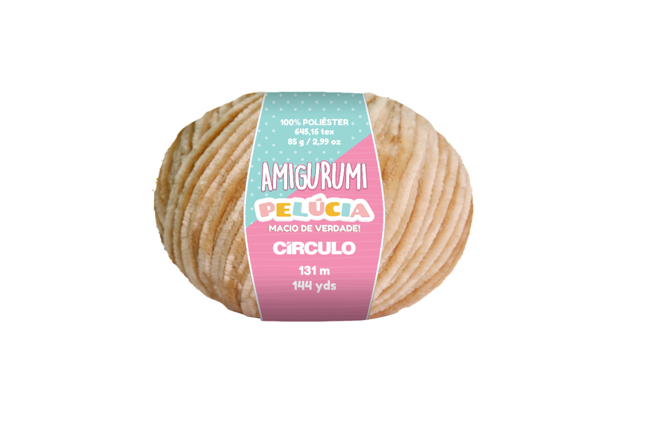 HILO AMIGURUMI PELUCIA 7625 CASTANHA