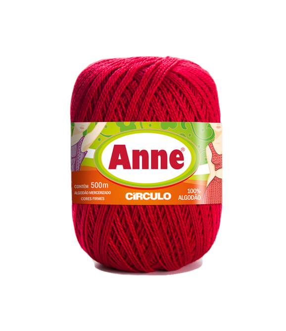 HILO ANNE CIRCULO 3528 CARMIM