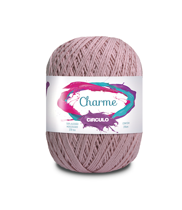HILO CHARME CIRCULO 3227 ROSA ANTIGO