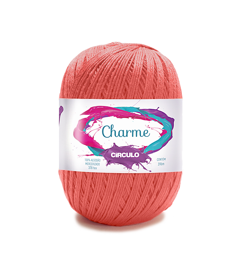 HILO CHARME CIRCULO 4004 CORAL VIVO