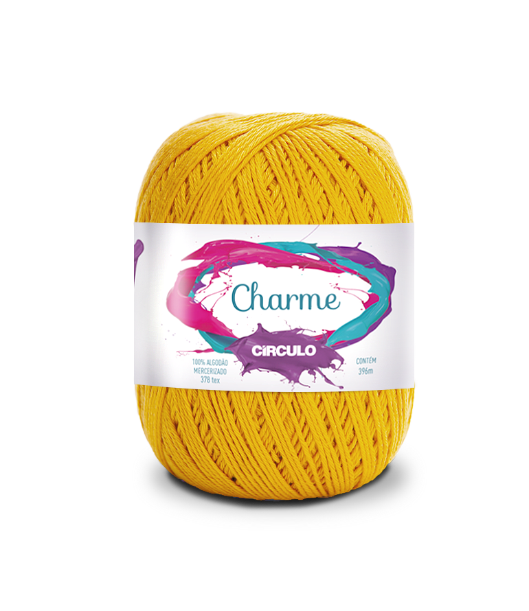 HILO CHARME CIRCULO 7030 MOSTARDA