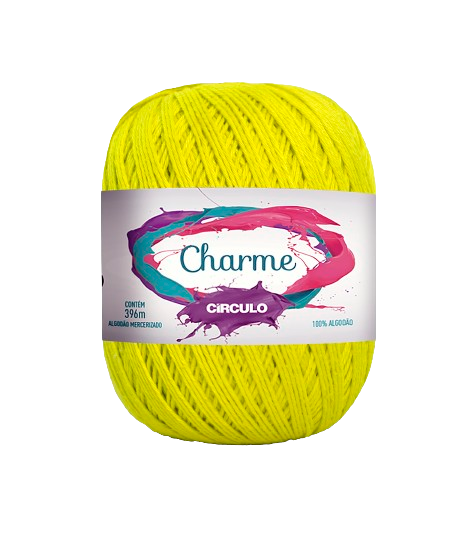 HILO CHARME CIRCULO 1779 AMARELO CITRICO