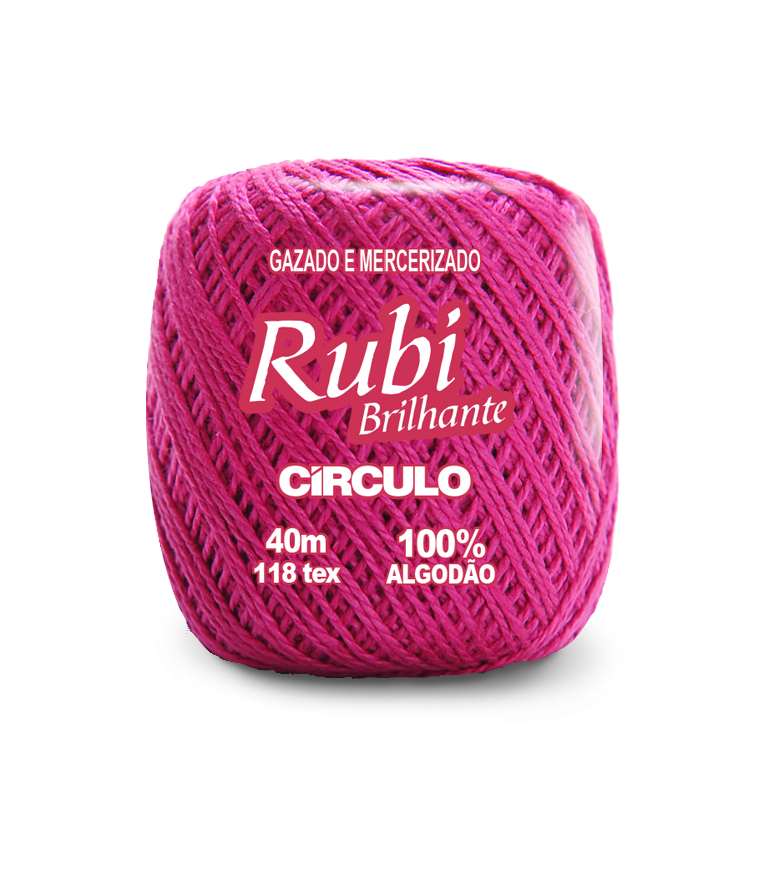 HILO RUBI CIRCULO PERLE BRILLANTE 6185