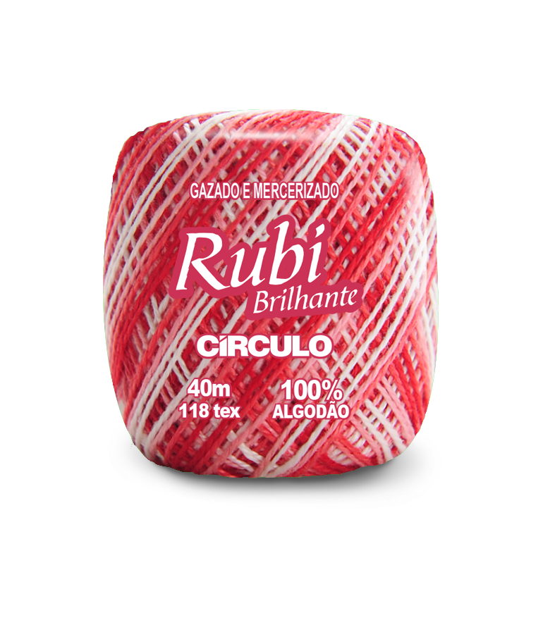 HILO RUBI CIRCULO PERLE BRILLANTE 9202