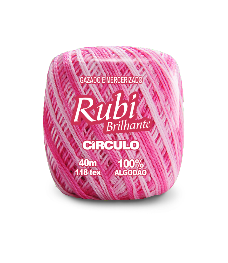 HILO RUBI CIRCULO PERLE BRILLANTE 9288