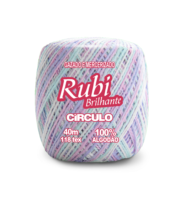 HILO RUBI CIRCULO PERLE BRILLANTE 9490