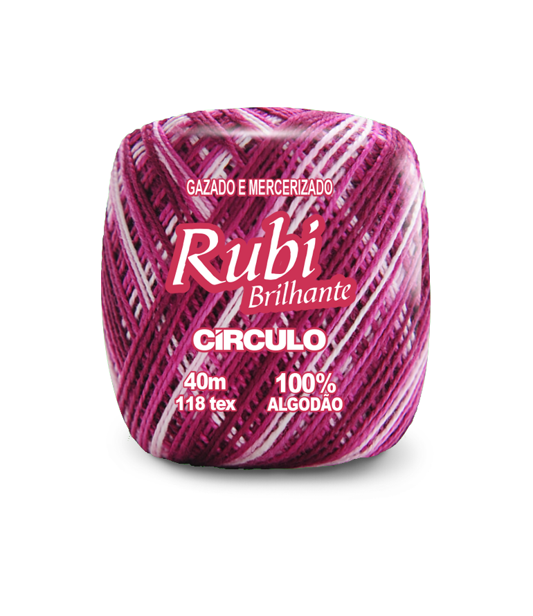 HILO RUBI CIRCULO PERLE BRILLANTE 9520